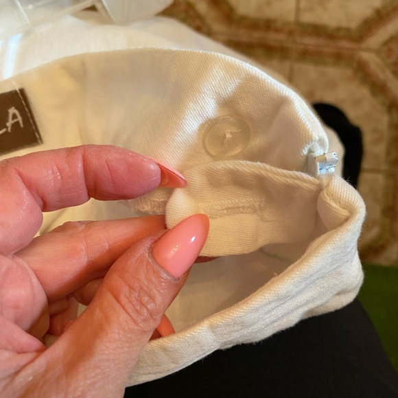 Tribella white shorts size 10 - Picture 3 of 5